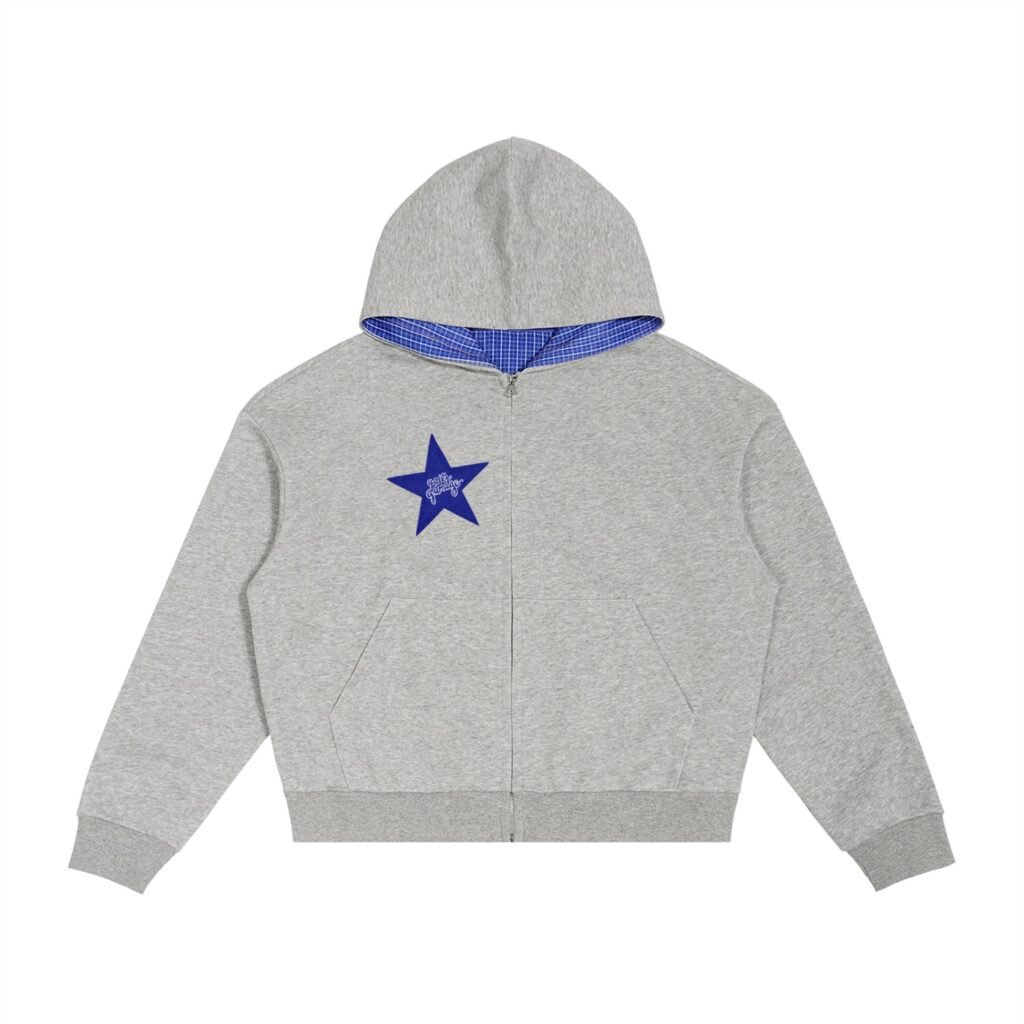 Gail's Garage Blue Star Zip-Up