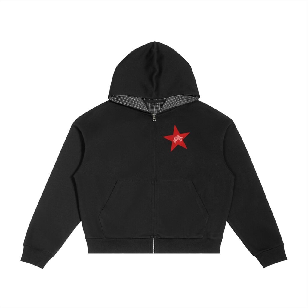 Gail's Garage Red Star Zip-Up